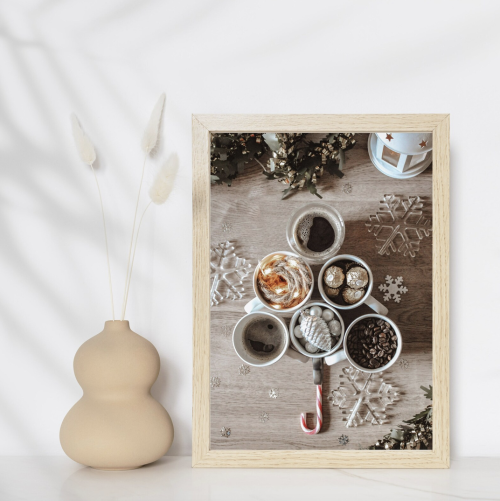 Photo numérique sapin de Noël